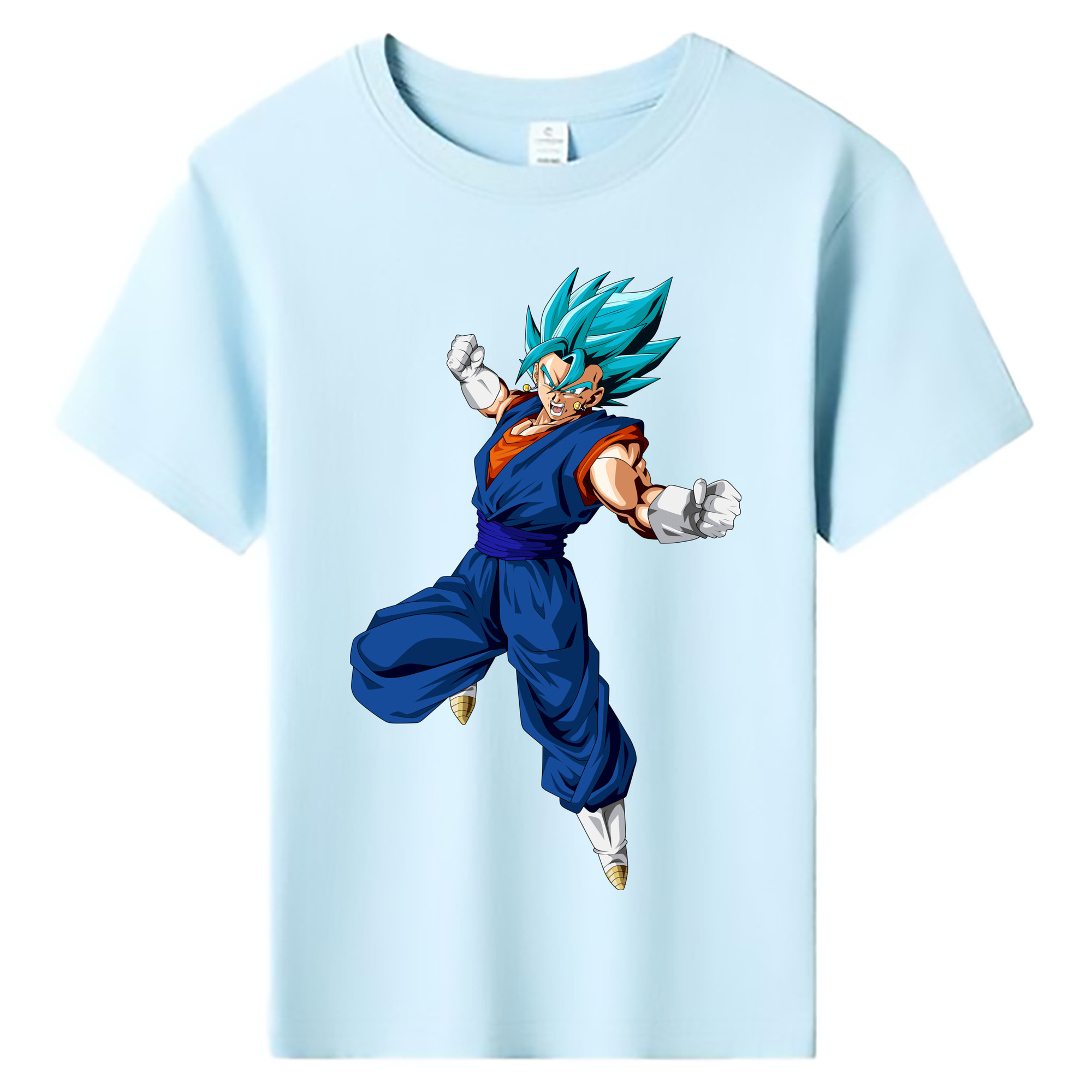 （画像用） ドラゴンボール ベジット DRAGON BALL Vegetto 綿100％キッズTシャツ（フロントプリント）